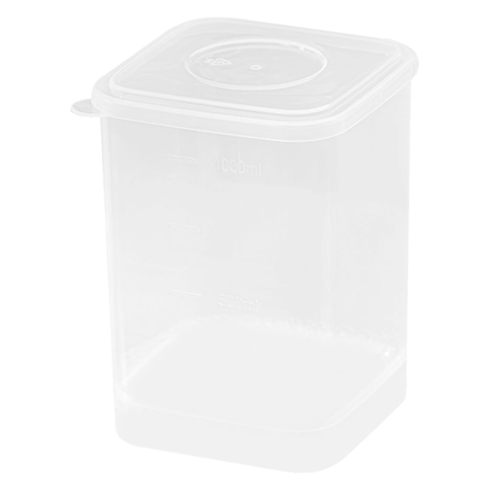 Meal Prep Japanese - Transparente Joghurt-Aufbewahrungsbox aus Kunststoff im japanischen