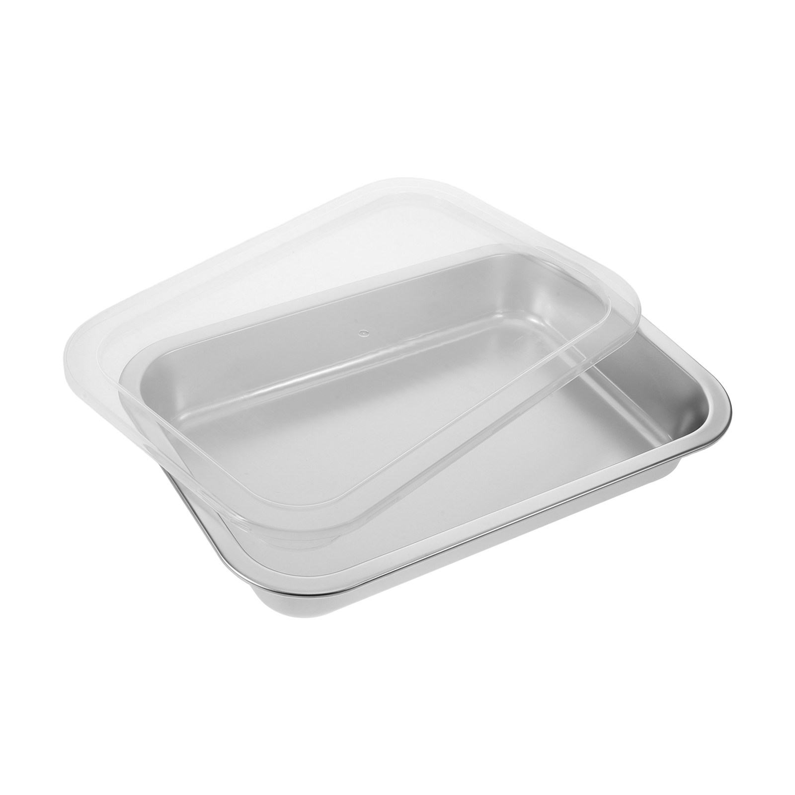 Meal Prep Freezer - Edelstahl-Lebensmittelbehälter 3000ml, auslaufsicherer, luftdichter Behälter, rechteckige