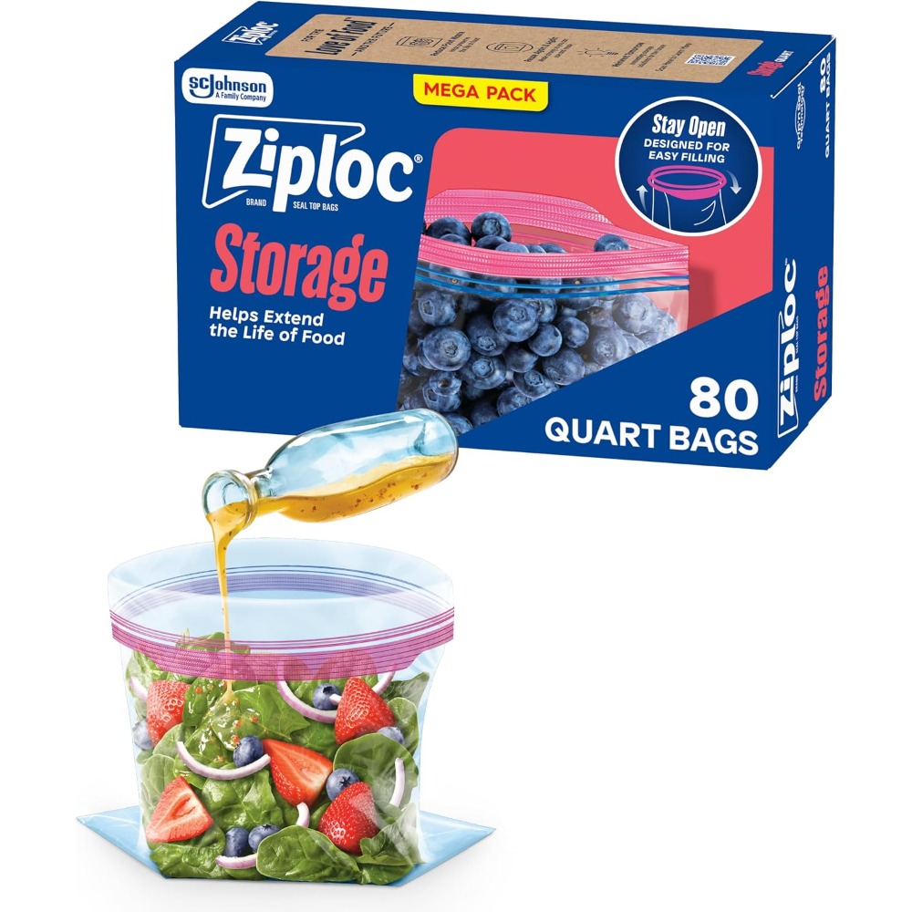 Meal Prep Freezer - Standbeutel mit Boden für Lebensmittel, einfach