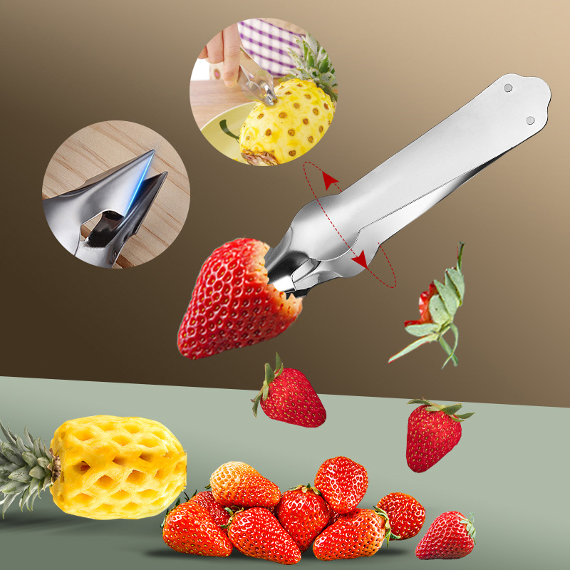 Strawberry Huller - Erdbeer Huller Obsts chäler Ananas Corer