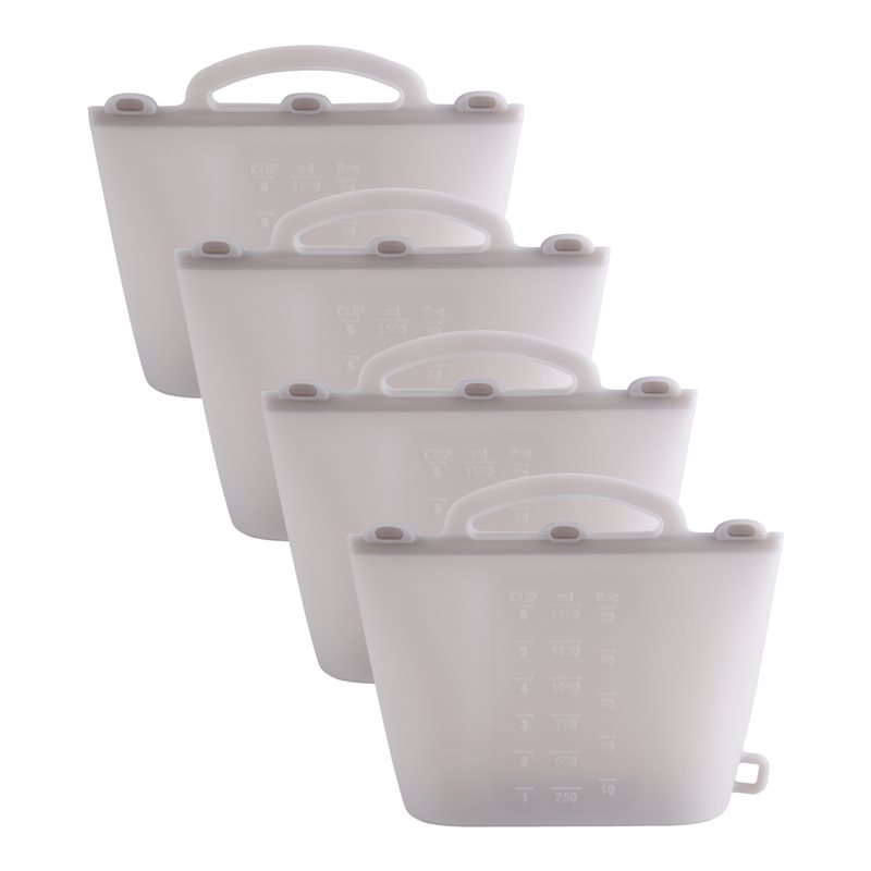Meal Prep Freezer - 75STO-Frischhaltebeutel, selbstverschließender Lebensmittel-Aufbewahrungsbeutel in Lebensmittelqualität, wiederverwendbares