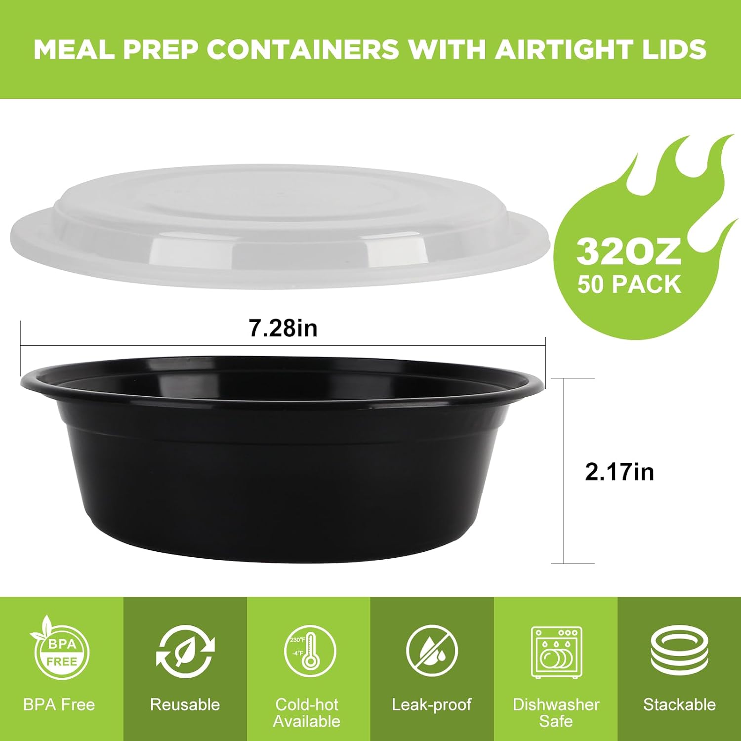 Meal-Prep-Behälter mit Deckel  – Meal Prep Freezer Bewertung und Preis