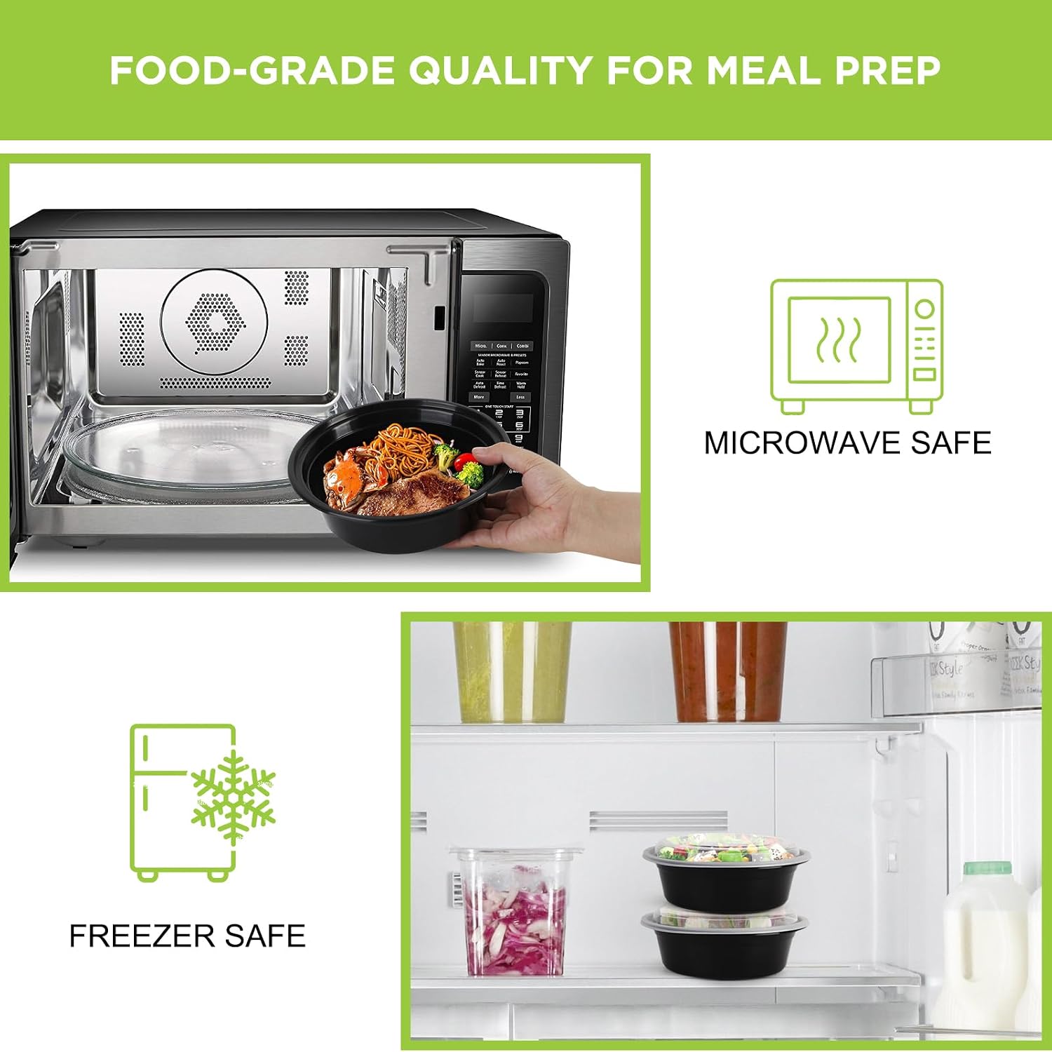 Meal-Prep-Behälter mit Deckel  – Meal Prep Freezer Bewertung und Preis