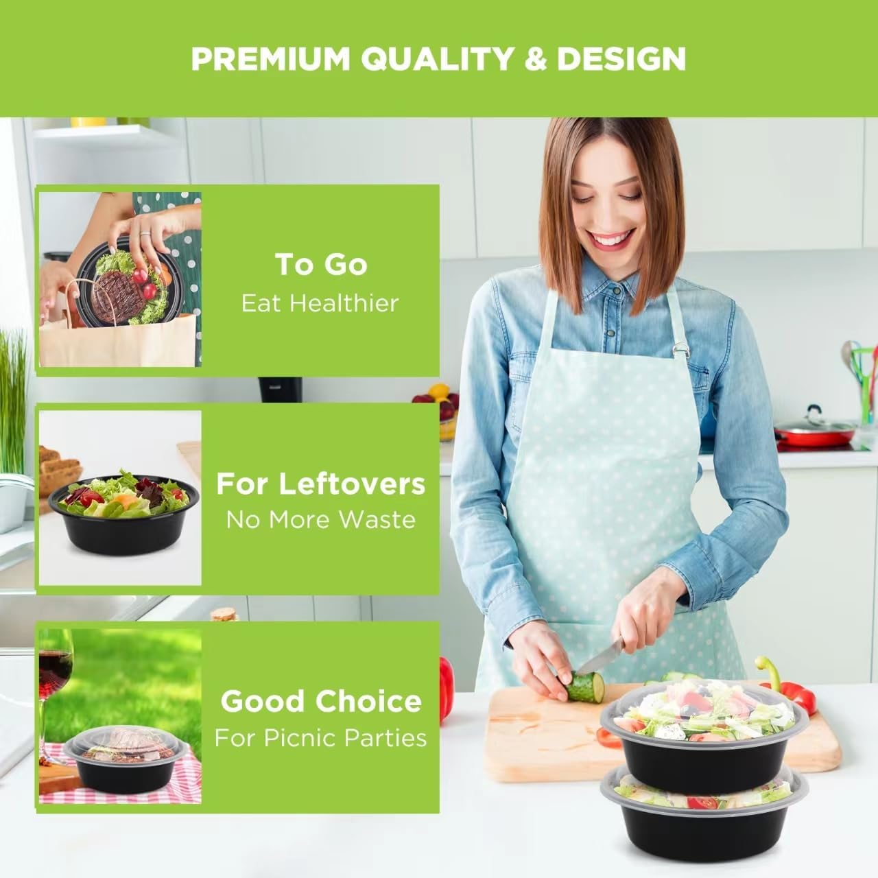 Meal-Prep-Behälter mit Deckel  – Meal Prep Freezer Bewertung und Preis