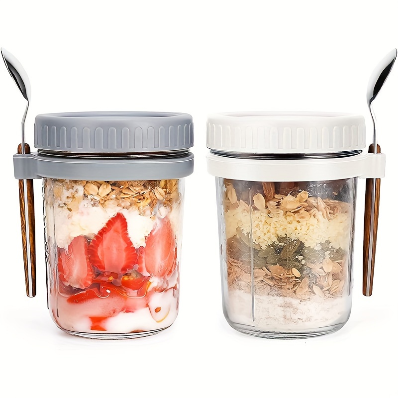 1 Stück/2 Stück Haferflockenbe – Overnight Oat Jar Bewertung und Preis
