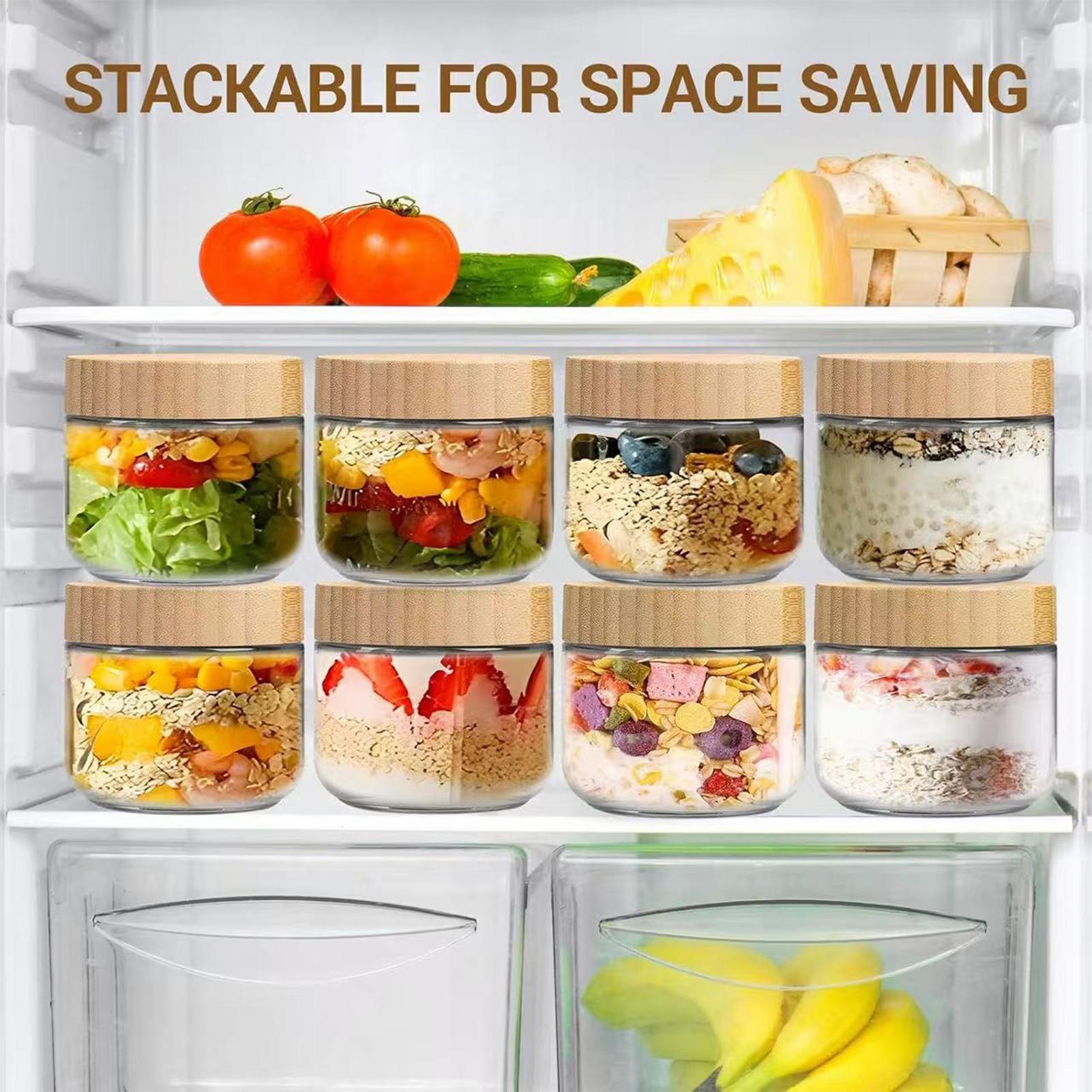 4 Stück Glasbehälter mit Luftd – Overnight Oat Jar Bewertung und Preis