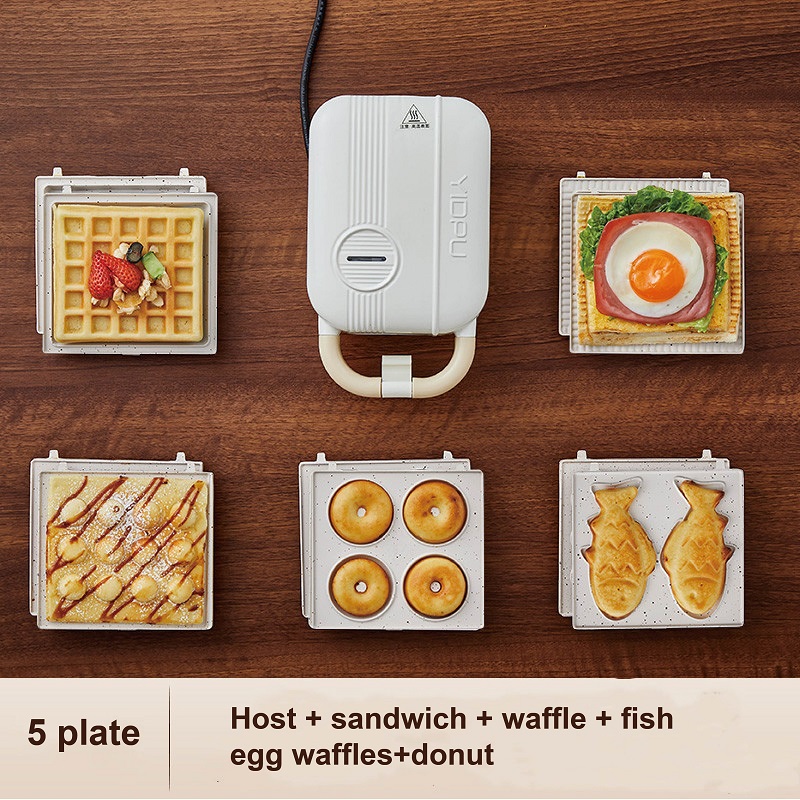 220V Multifunktions Elektrisch – Breakfast Sandwich Press Bewertung und Preis