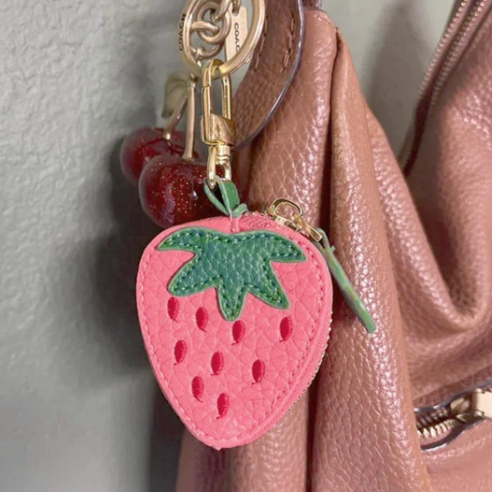 Süße rosa Erdbeer-Design-Geldb – Strawberry Huller Bewertung und Preis