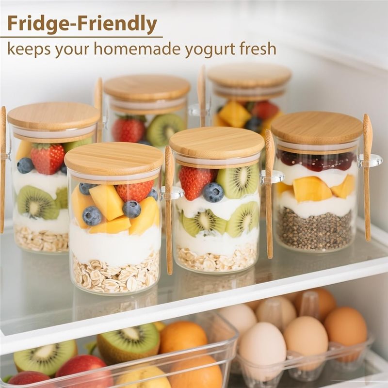 AB46-1Set/6Stück Feuchtigkeits – Overnight Oat Jar Bewertung und Preis
