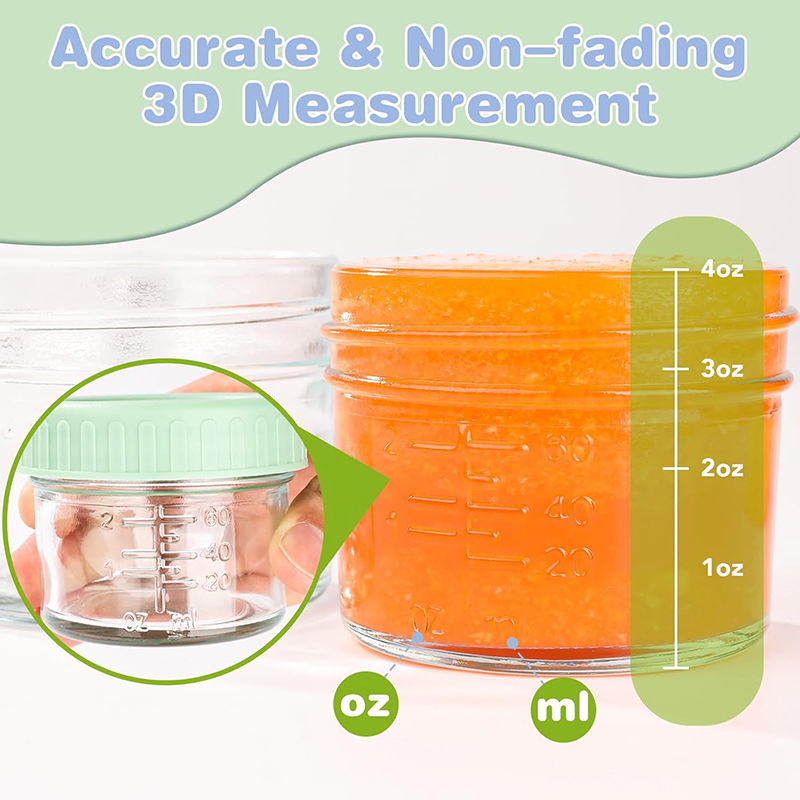 120ml 6er-Set Lebensmittelecht – Meal Prep Overnight Oats Bewertung und Preis