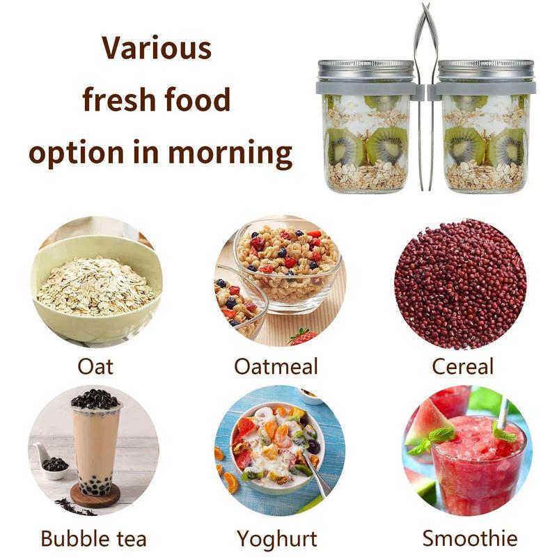 600 ml große Kapazität Overnig – Overnight Oat Jar Bewertung und Preis