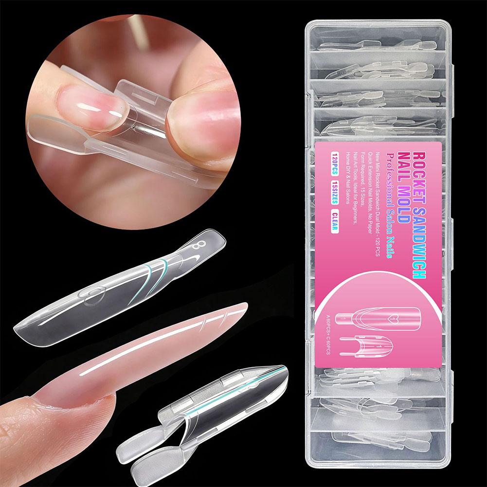Sandwich Dual Nail Forms, lang – Breakfast Sandwich Press Bewertung und Preis