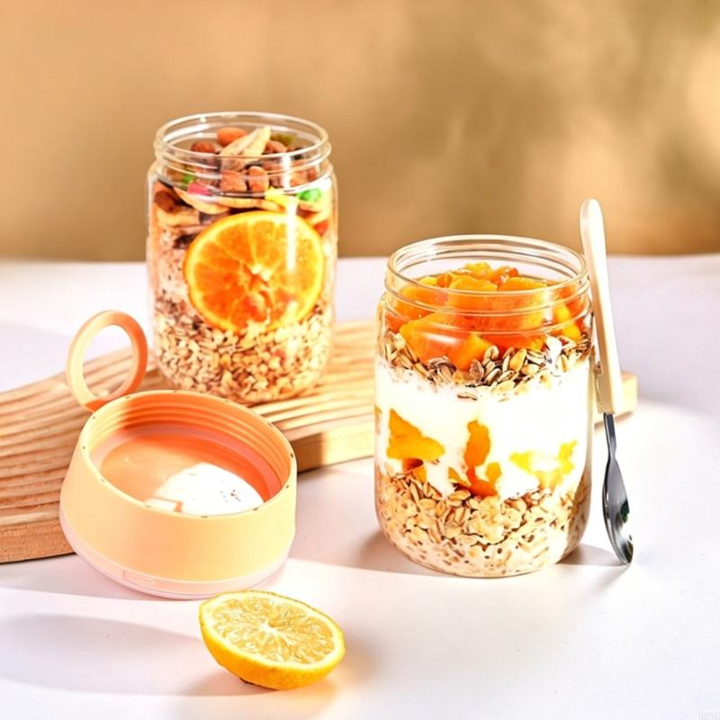 Overnight-Oat-Behälter mit Dec – Meal Prep Overnight Oats Bewertung und Preis