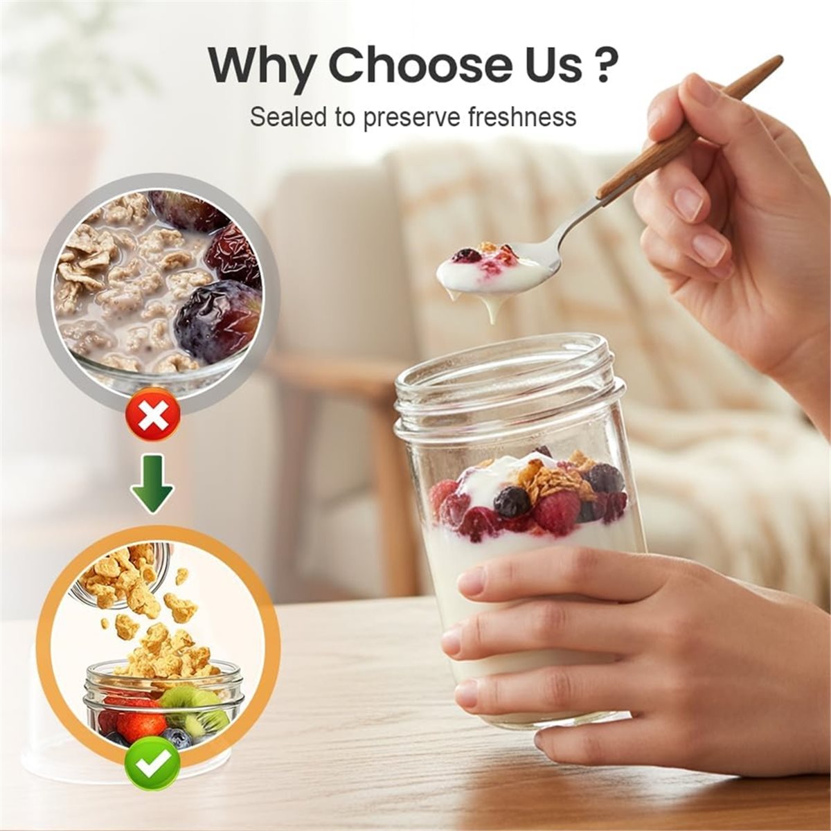 BAAE Overnight-Oats-Behälter m – Meal Prep Overnight Oats Bewertung und Preis