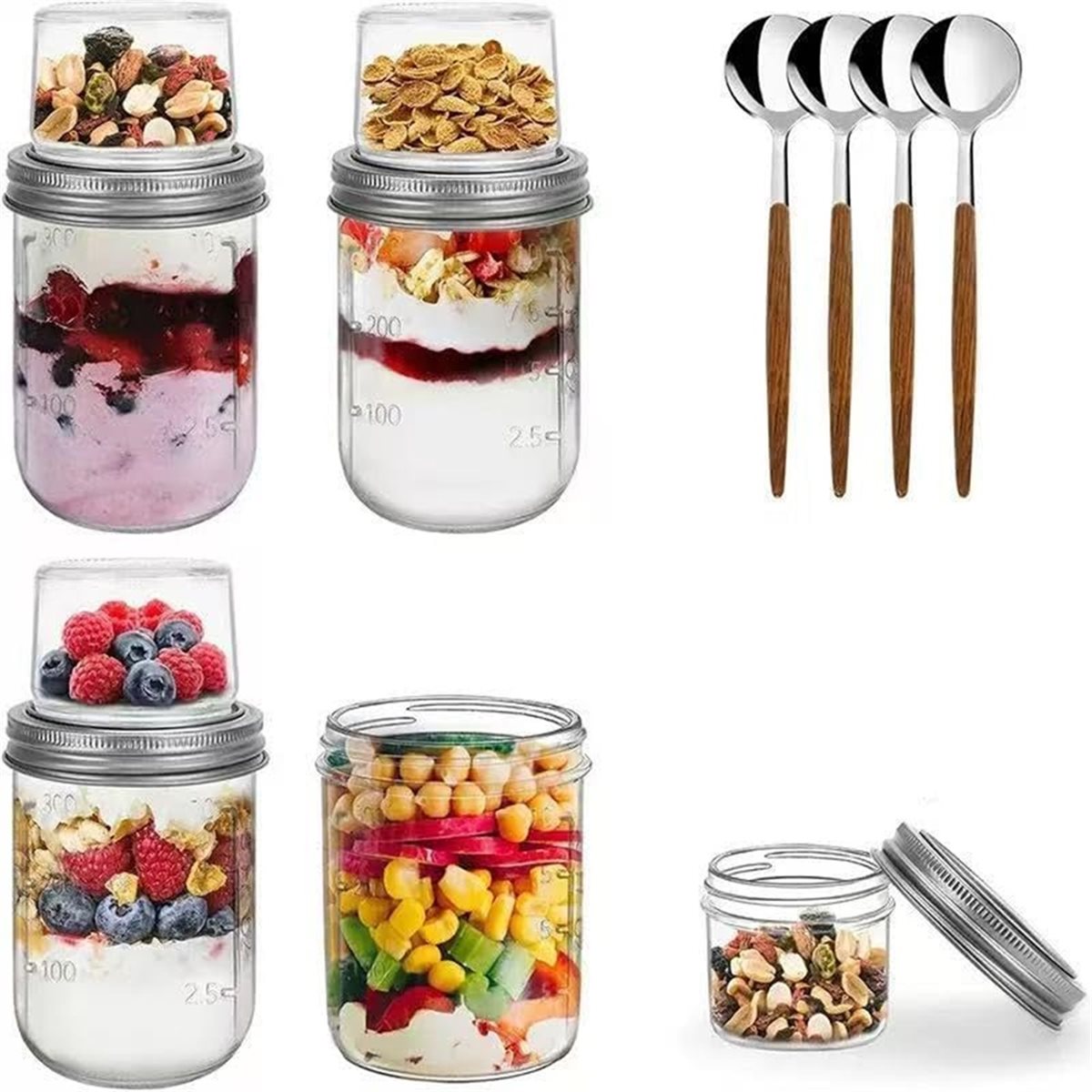 BAAE Overnight-Oats-Behälter m – Meal Prep Overnight Oats Bewertung und Preis
