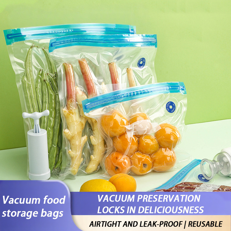 Neue wiederverwendbare Vakuumi – Meal Prep Ziplock Bewertung und Preis