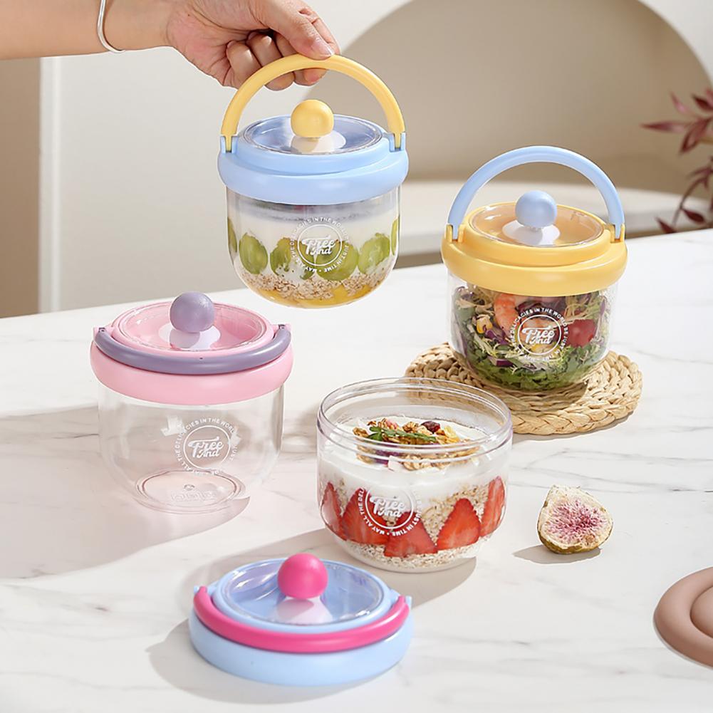 Tragbare Salatschüssel mit Int – Meal Prep Overnight Oats Bewertung und Preis