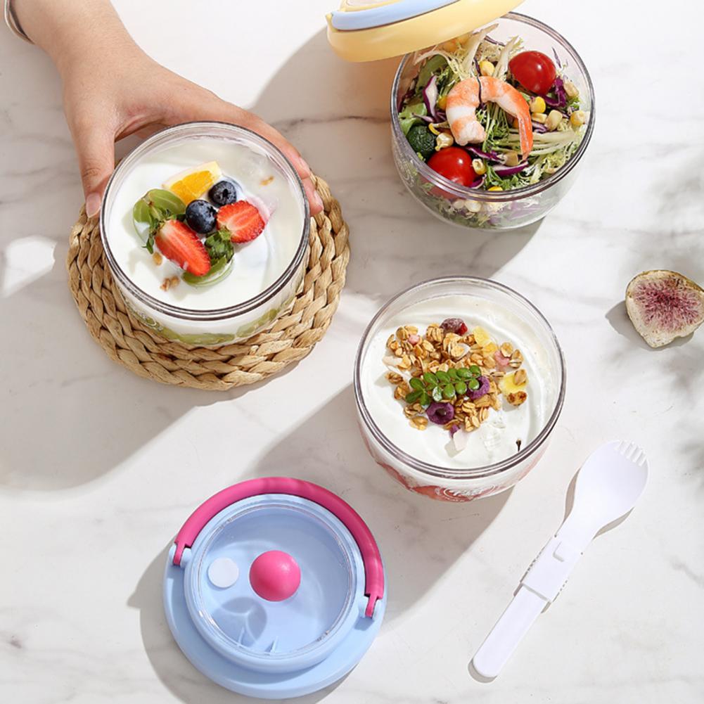 Tragbare Salatschüssel mit Int – Meal Prep Overnight Oats Bewertung und Preis