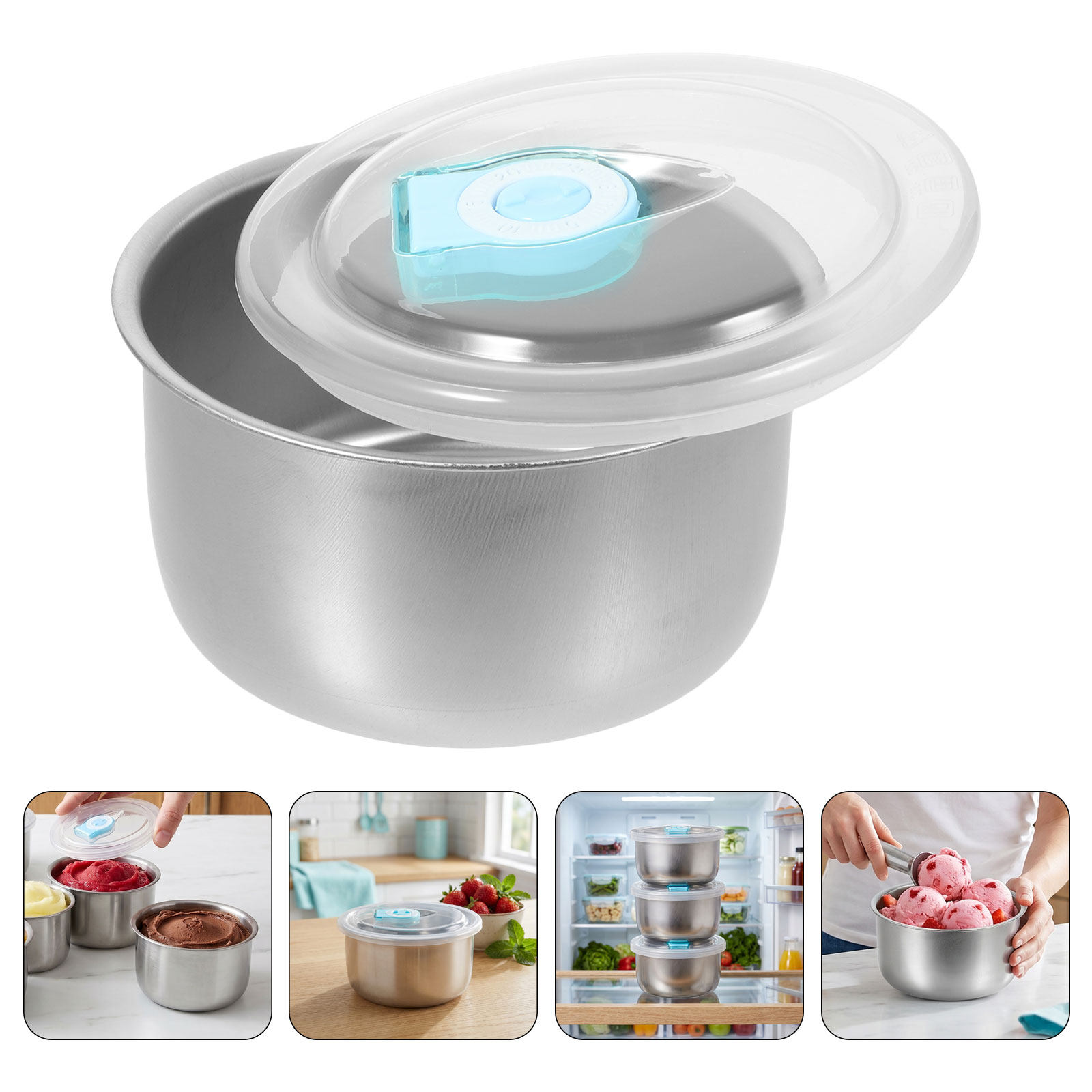 6 Stück Hausgemachte Eiscreme- – Meal Prep Freezer Bewertung und Preis
