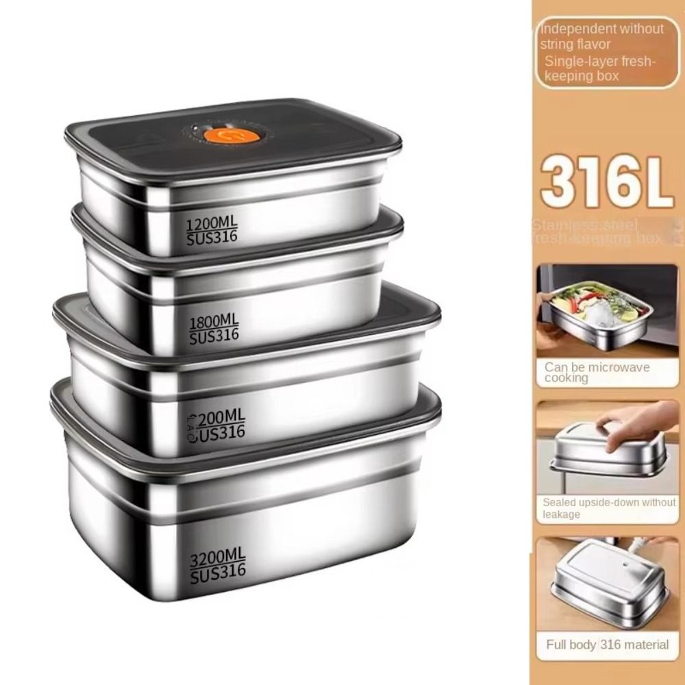 Edelstahl Camping Lunchbox Aus – Meal Prep Freezer Bewertung und Preis