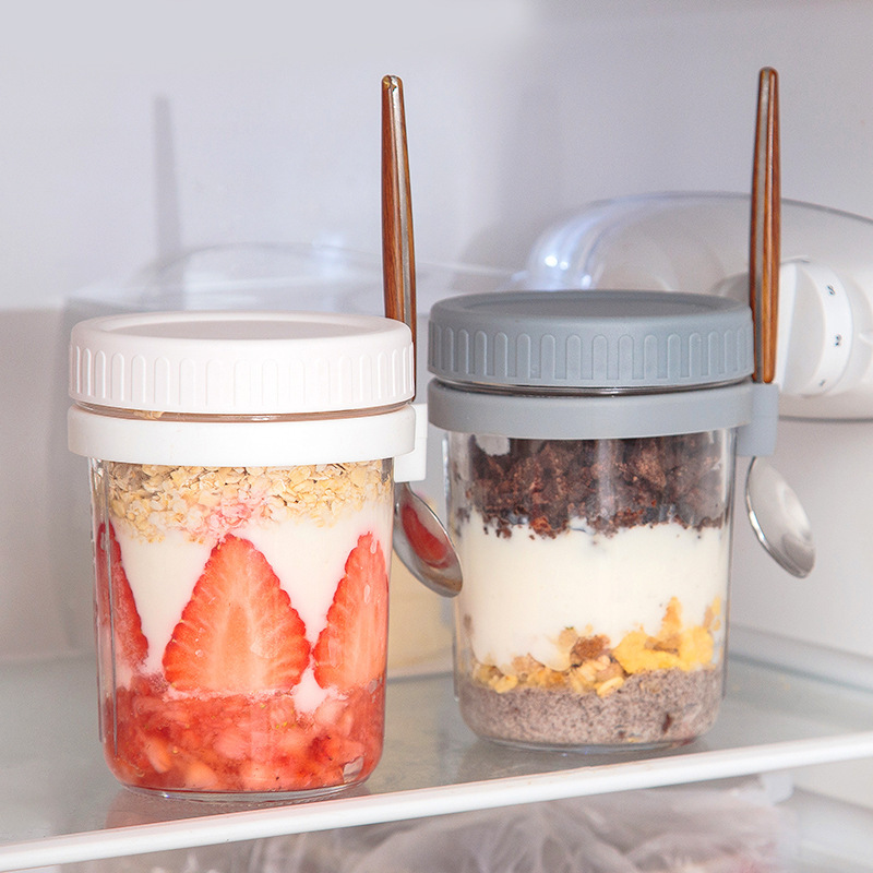 Glas-Vorratsbehälter für Overn – Overnight Oat Jar Bewertung und Preis
