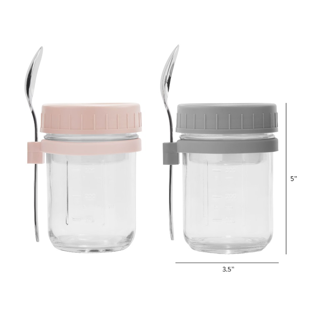 Tragbarer Behälter für Overnig – Meal Prep Overnight Oats Bewertung und Preis