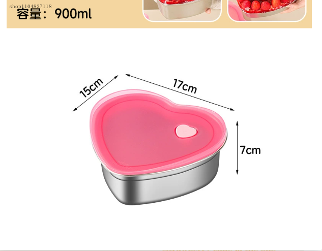 2025 Neu: Herzförmige Edelstah – Meal Prep Freezer Bewertung und Preis