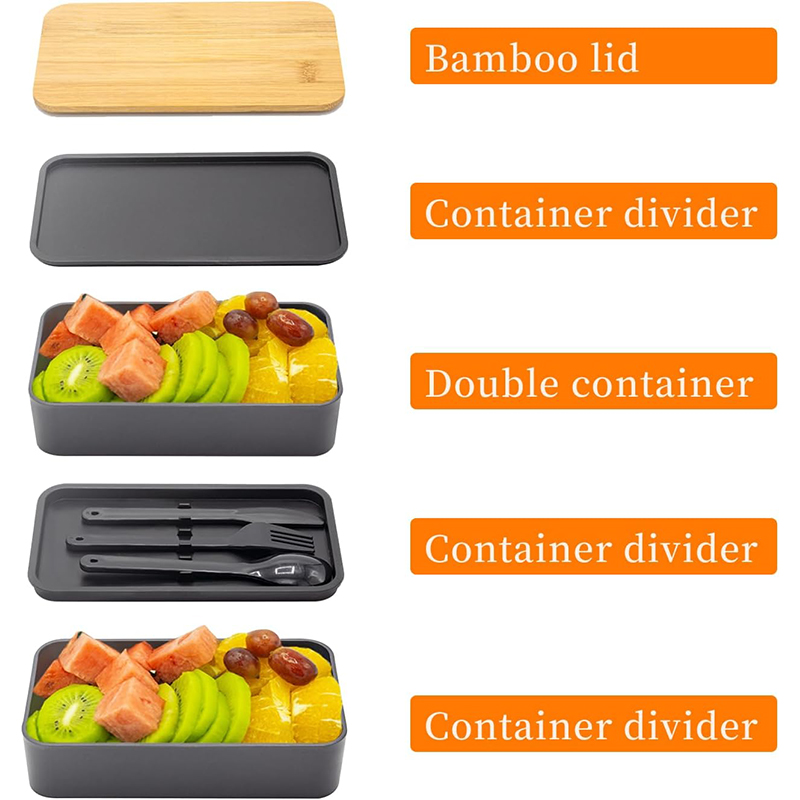 Japanische Bento-Box mit Bambu – Meal Prep Japanese Bewertung und Preis