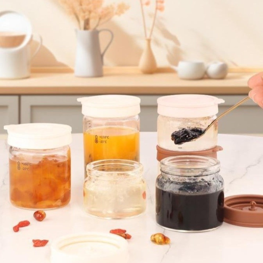 Transparentes Glas-Aufbewahrun – Meal Prep Overnight Oats Bewertung und Preis