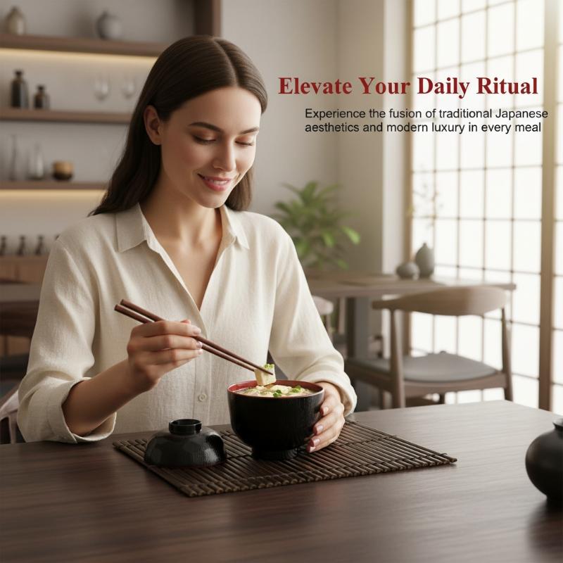Zweifarbige Miso-Suppenschüsse – Meal Prep Japanese Bewertung und Preis