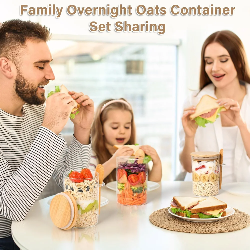 1/2/3/4 Stück Overnight-Oats-B – Overnight Oat Jar Bewertung und Preis