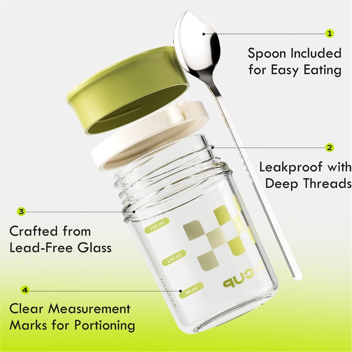 A67T NEU 4er-Pack Overnight-Oa – Overnight Oat Jar Bewertung und Preis