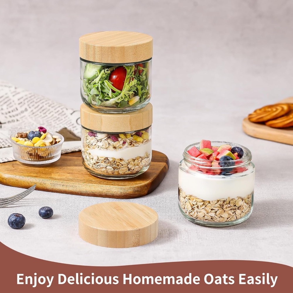 10 Oz Overnight-Oats-Behälter  – Meal Prep Overnight Oats Bewertung und Preis