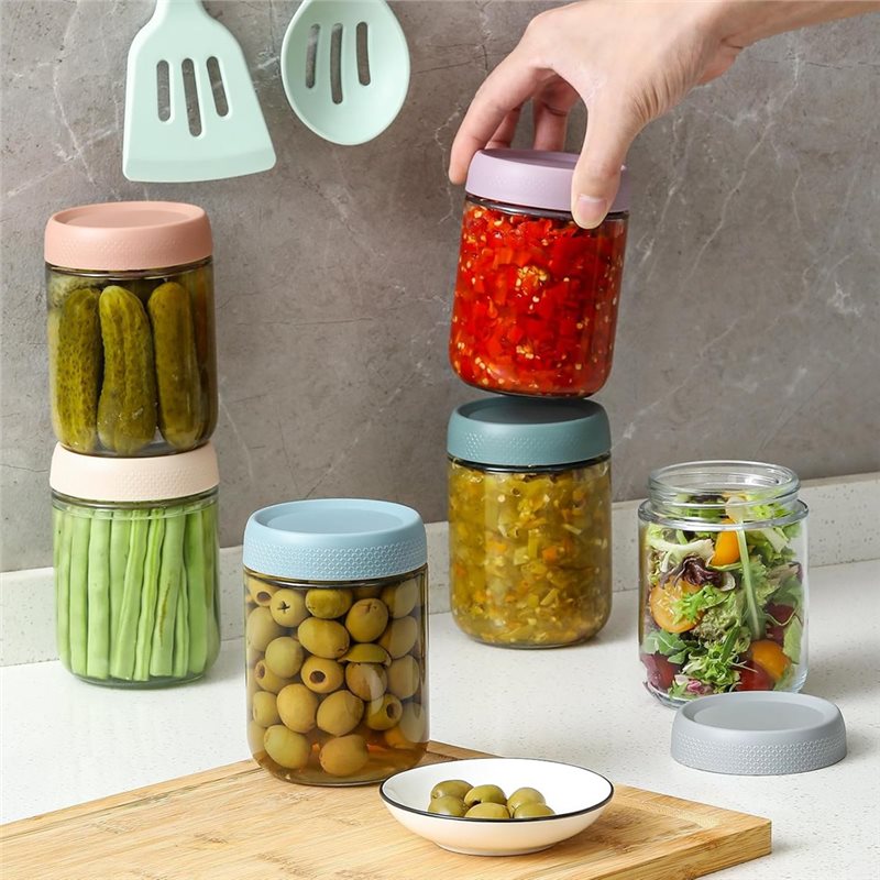 AB34-6 Stück 500 ml Overnight- – Meal Prep Overnight Oats Bewertung und Preis
