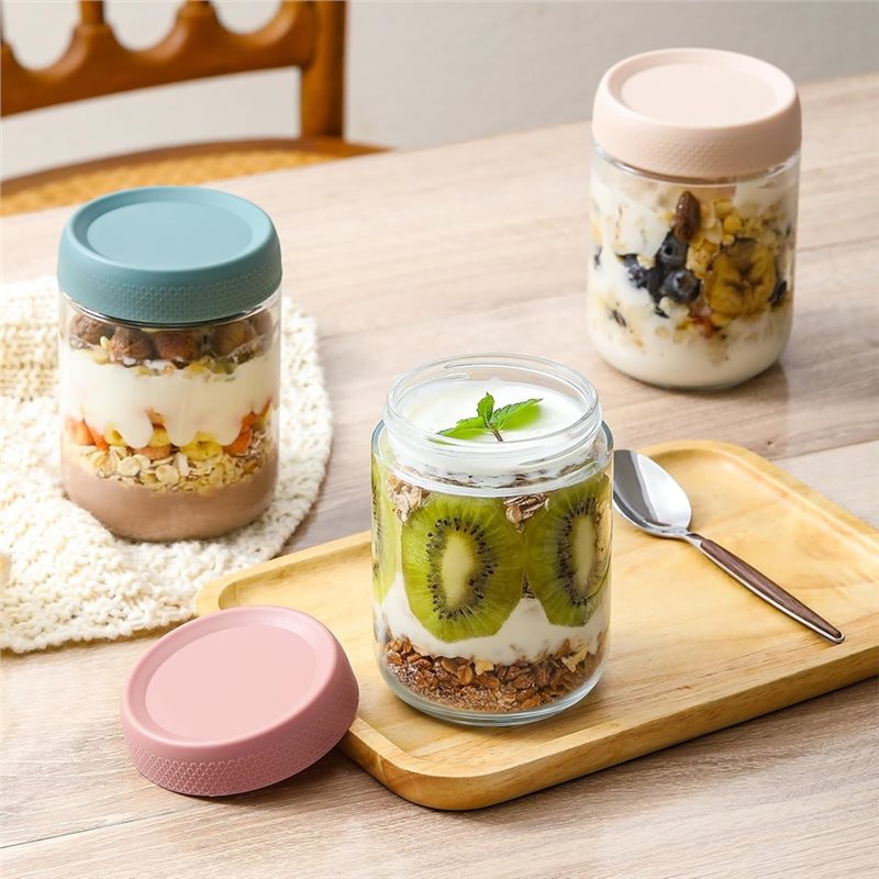 AB34-6 Stück 500 ml Overnight- – Meal Prep Overnight Oats Bewertung und Preis